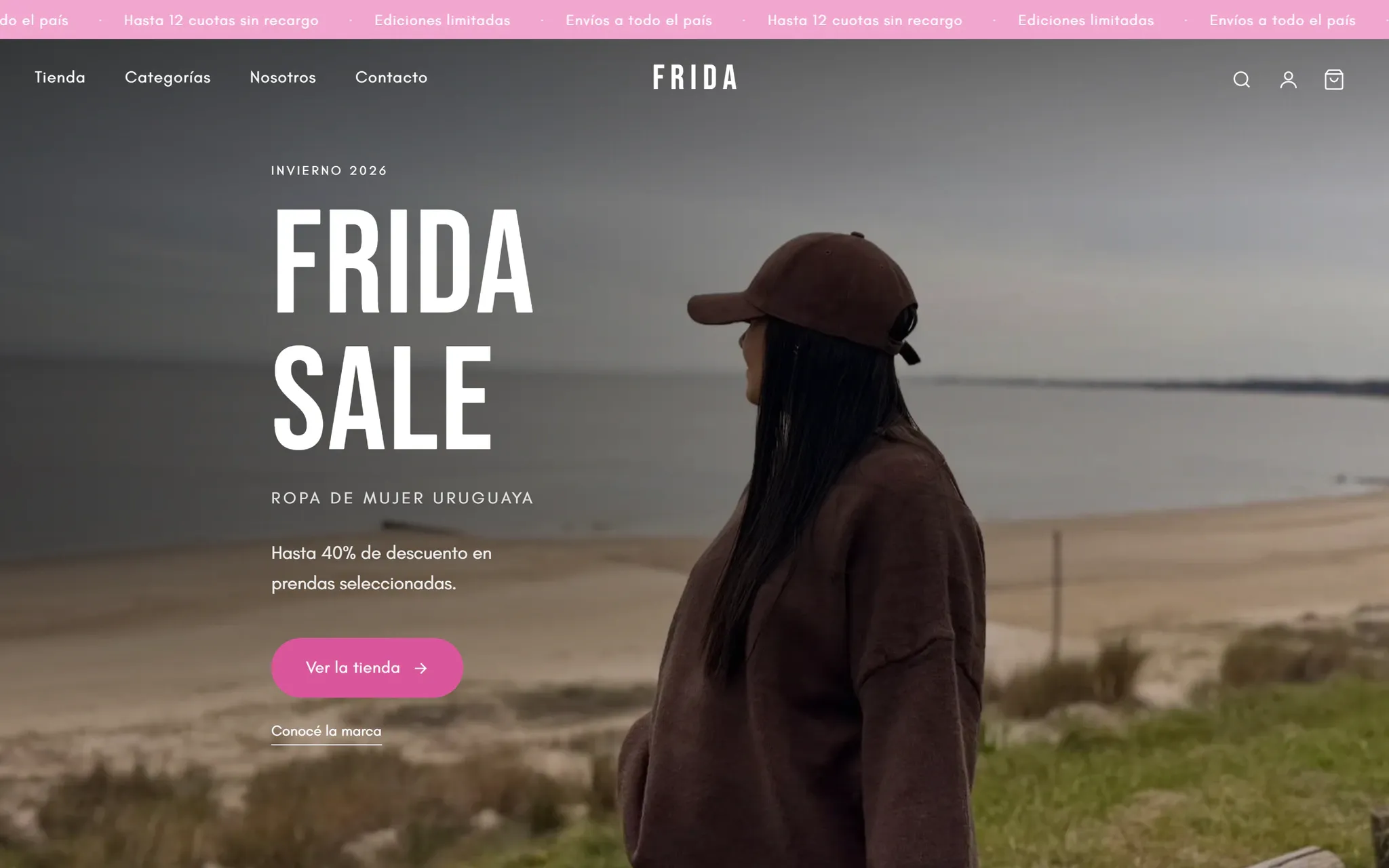 Frida Clothes en el escritorio